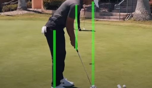 Hold the putting grip correctly